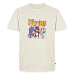 Cat Power – Katzen T-Shirt (Männer) - Naturweiß