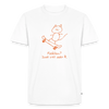 Skater Cat – Katzen T-Shirt (Männer) - Weiß