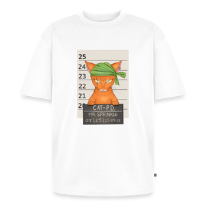 Mr. Sprinkle – Katzen T-Shirt (Unisex) - Weiß