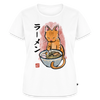 Ramen Cat – Katzen T-Shirt (Frauen) - Weiß