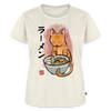 Ramen Cat – Katzen T-Shirt (Frauen) - Naturweiß