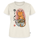Ramen Cat – Katzen T-Shirt (Frauen) - Naturweiß