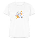 Mini Overlord – Katzen T-Shirt (Frauen) - Weiß