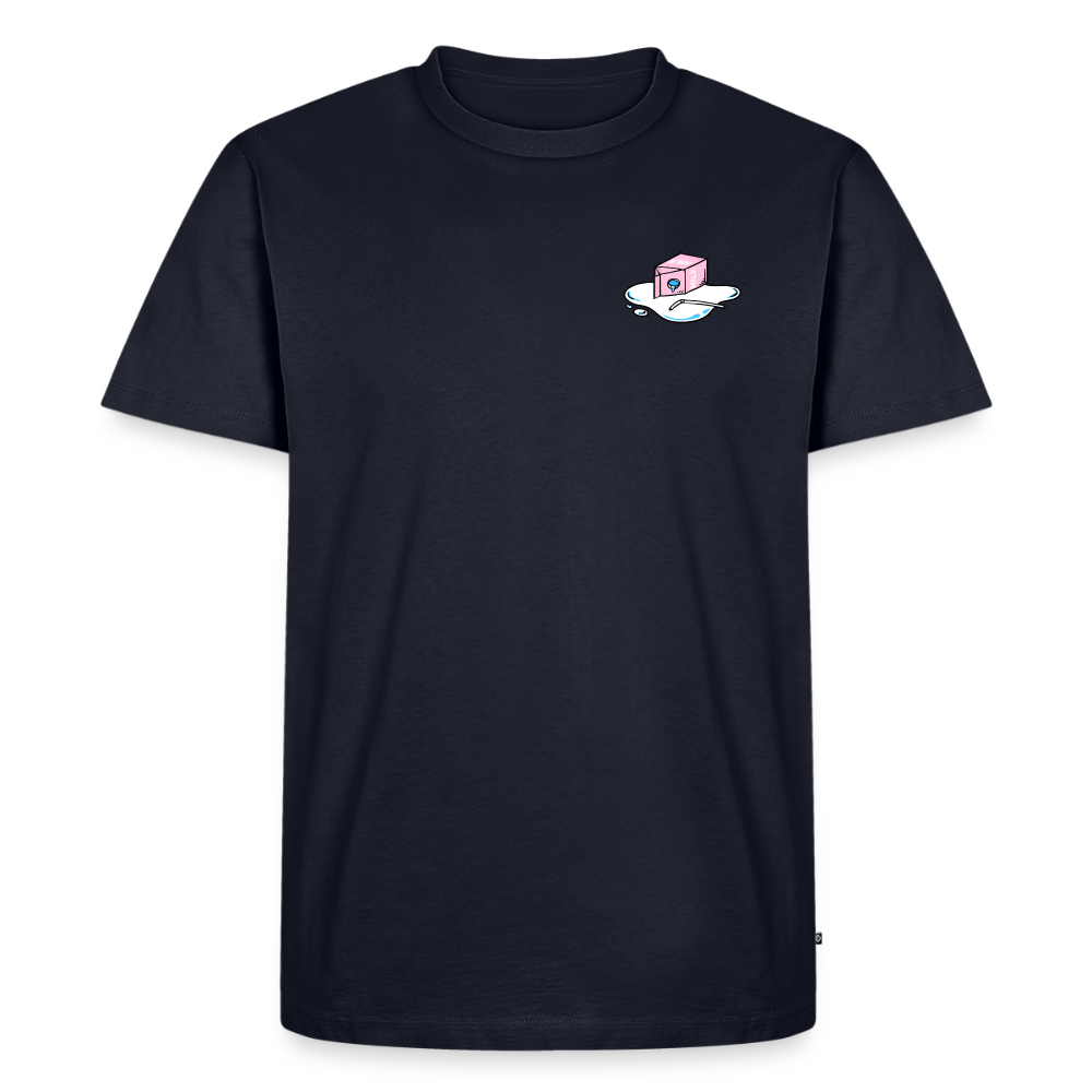 Don't cry over spilled milk – Katzen T-Shirt (Männer) - Navy