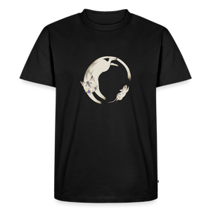 Endless Hunt – Katzen T-Shirt (Männer) - Schwarz