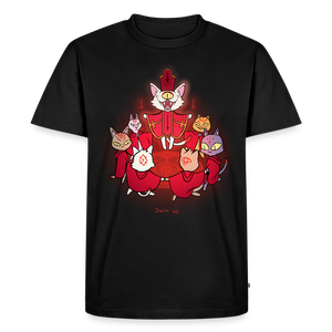 Cat Cult – Katzen T-Shirt (Männer) - Schwarz