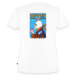 Don't cry over spilled milk – Katzen T-Shirt (Frauen) - Weiß
